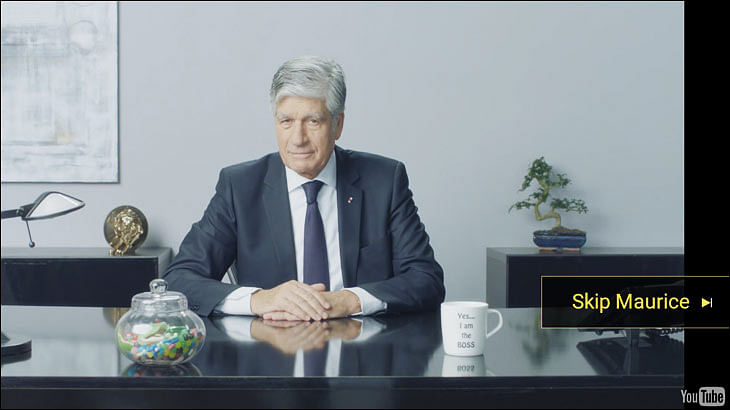 Yes, that's Publicis Groupe CEO Maurice L&#233;vy...