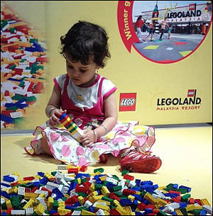 Build, don't break, urges Lego