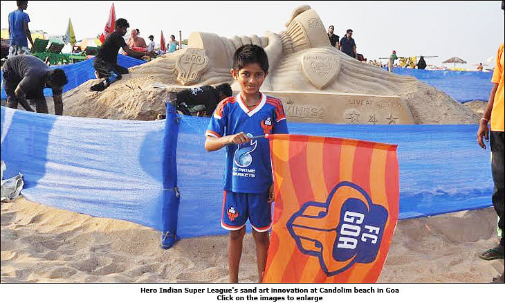 Hero Indian Super League engages with football lovers in Goa