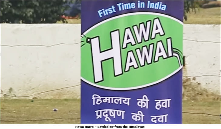 Gurgaon-based start-up sells packaged air; says #HawaBadlo