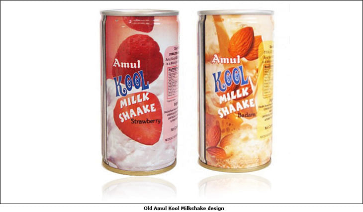 Amul goes in for new design makeover for its range of milkshake