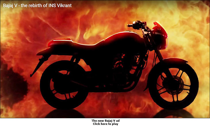 Bajaj V: A piece of INS Vikrant in your bike