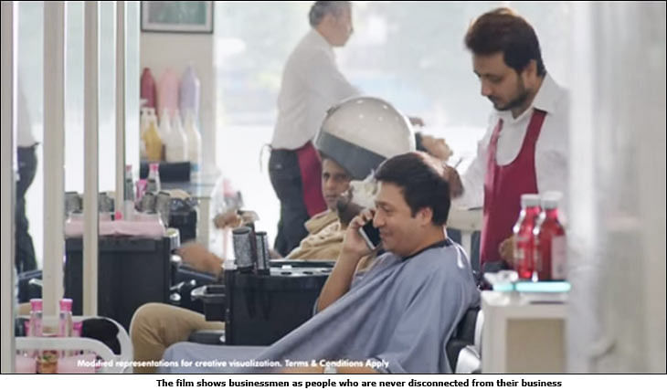 Axis bank introduces new campaign for the busy Indian businessman