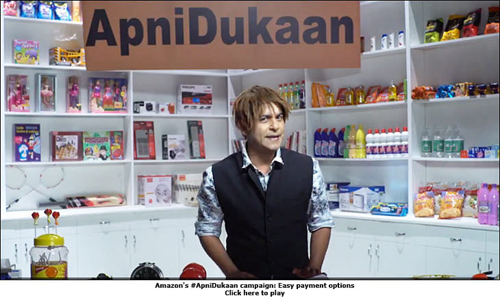 Gaurav Gera promotes Amazon India's #ApniDukaan campaign