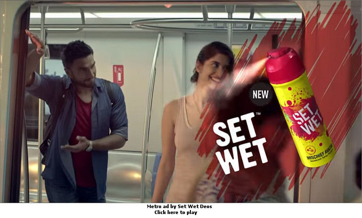afaqs! Creative Showcase: Ranveer Singh charms his way out with Set Wet 