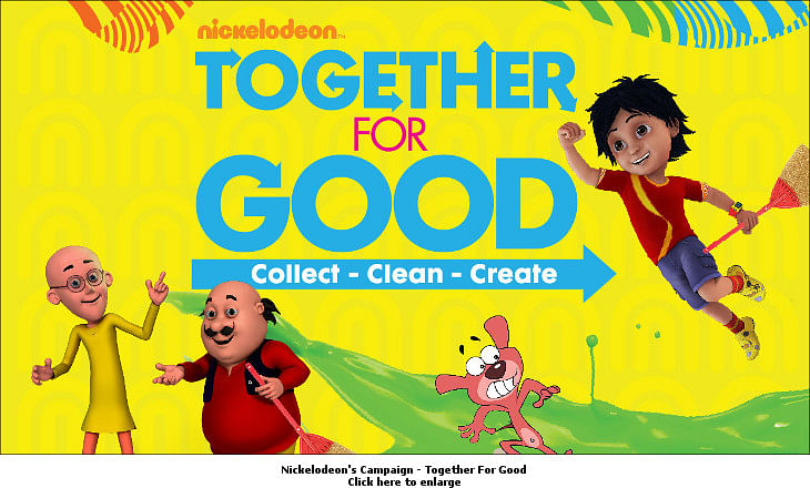 Nickelodeon to inspire kids with Together For Good campaign