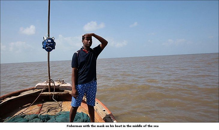 WPP's Kinetic India and NGO 'Work in India' create GPS-enabled mask for Indian fishermen
