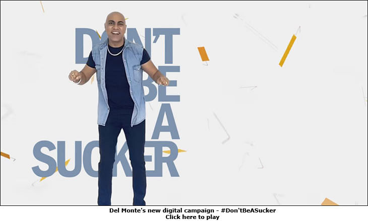 "Don't be a sucker," raps Baba Sehgal for Del Monte Fruit Drinks