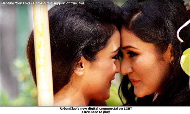 UrbanClap supports Lesbian-Gay-Bisexual-Transgender community in new ad