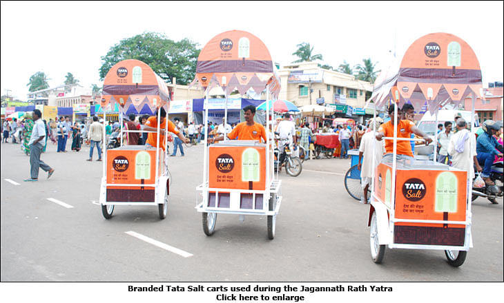 Tata Salt at Puri Rath Yatra: One lakh branded 'Energy Pops', 130 kg of salt, three branded carts