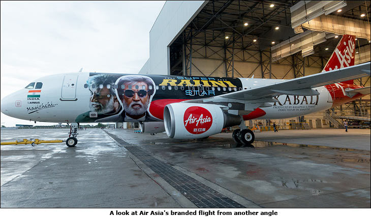 When Superstar Rajini-'Kabali'-kanth flew Air Asia