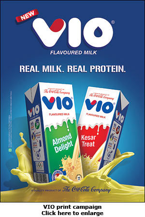"There's no infusion of carbonated water; it's a milk-based preparation": Coca-Cola on its flavoured milk brand VIO