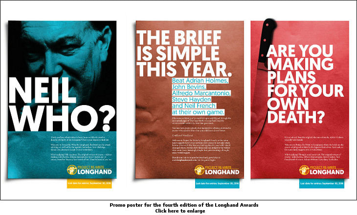 Longhand Awards announces fourth edition