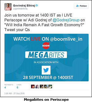 Twitter India and PING Network launch live video series