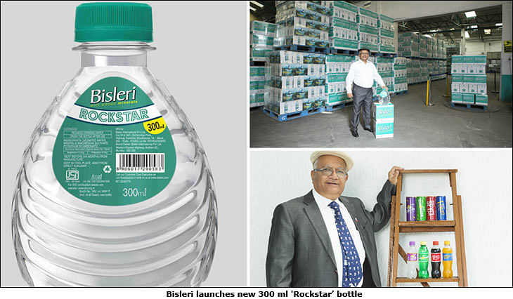 Bisleri's Ramesh Chauhan thinks this bottle is cute enough to be a collectible