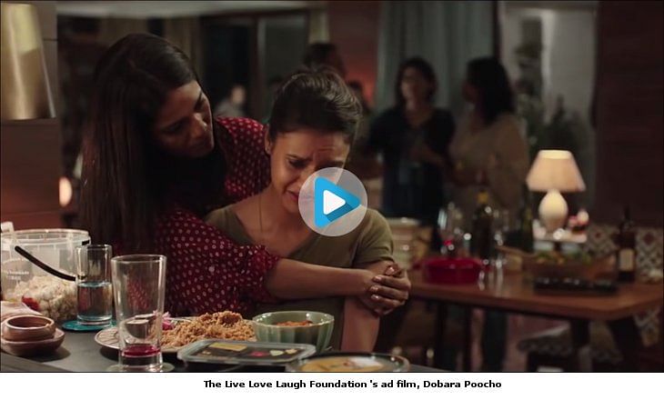 afaqs! Creative Showcase: "Discuss Depression" is Deepika Padukone's message in #DobaraPoocho ad