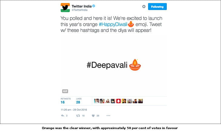 Twitter launches special emoji for Diwali