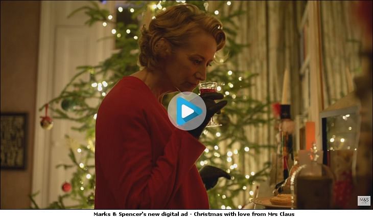 Viral Now: Meet Marks & Spencer's Mrs. Claus