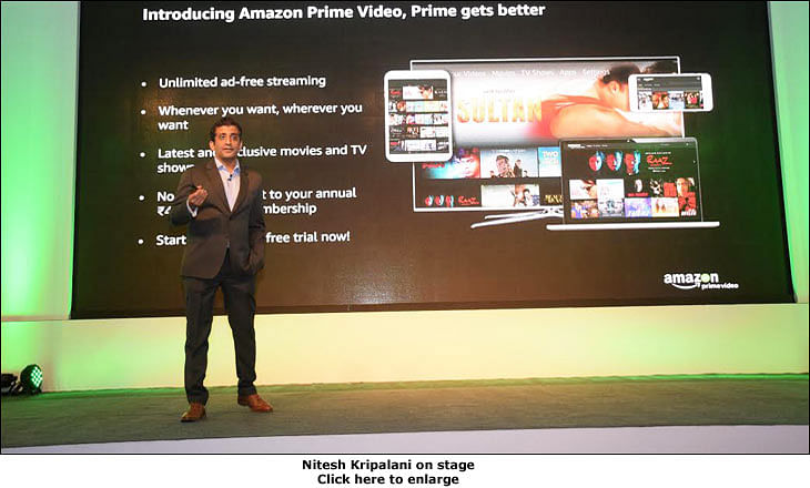 Amazon Prime Video now streaming in India