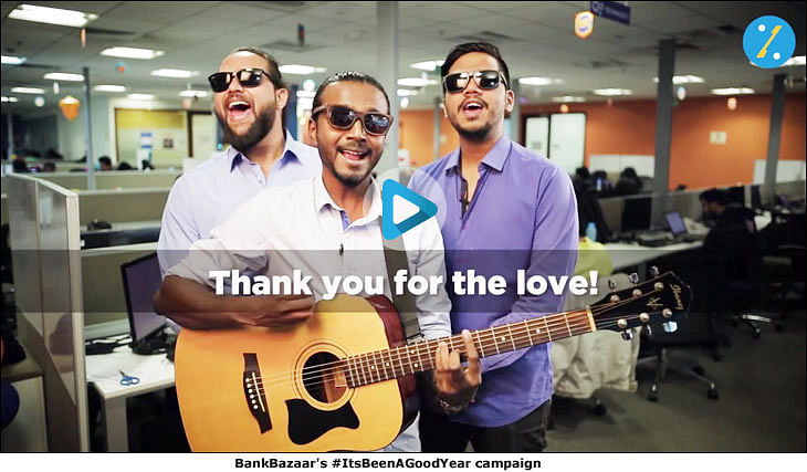 BankBazaar.com sings to FB, Instagram, Twitter fans through 11 videos