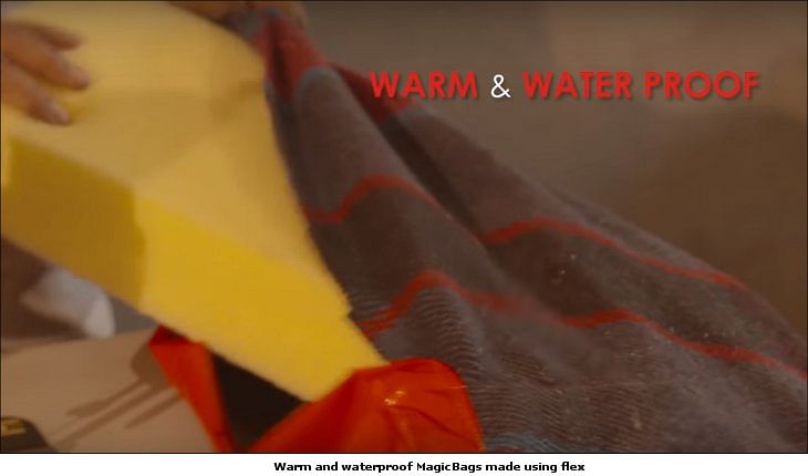 MagicBricks.com turns billboards into blankets for the homeless