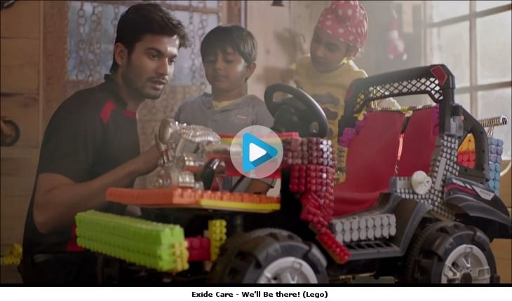 afaqs! Creative Showcase: Exide promotes mobile app in new ads