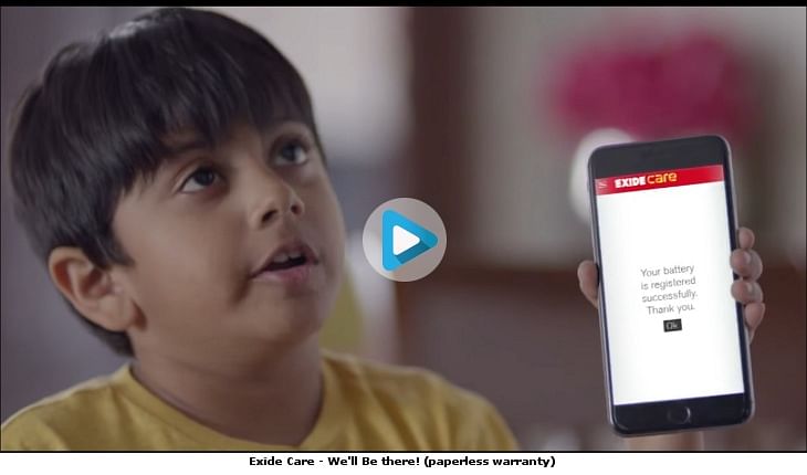 afaqs! Creative Showcase: Exide promotes mobile app in new ads