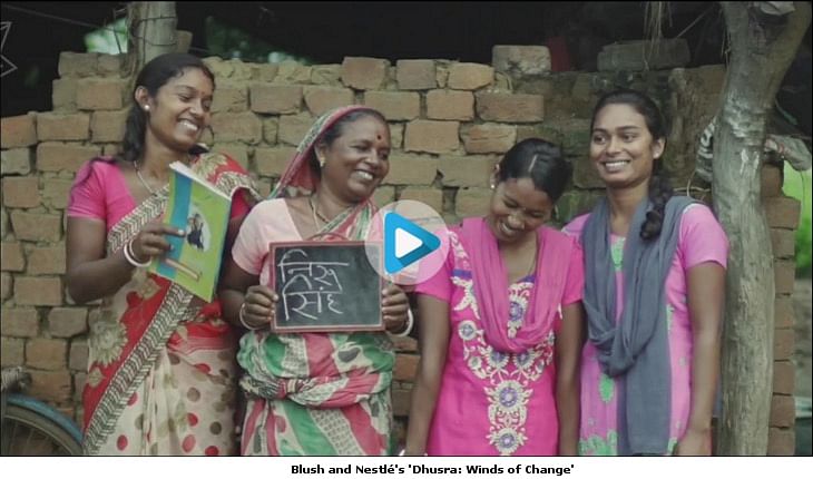 Culture Machine's Blush and Nestl&#233; create video for girls education