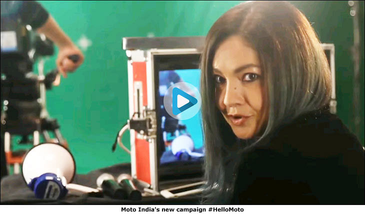 Atul Kasbekar, Pooja Bhatt in Moto India video