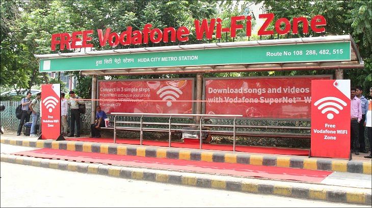 Vodafone introduces Gurugram's first Wi-Fi enabled bus shelter