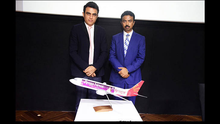 Prega News will soon be visible on SpiceJet's 'Flying Billboard'