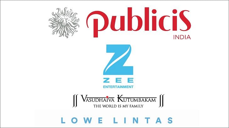 Zee empanels Lowe Lintas and Publicis India