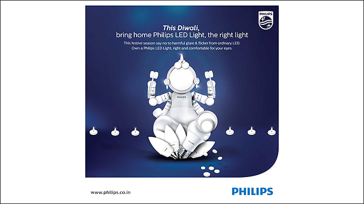afaqs! Creative Showcase: A look at some of Philips' print, outdoor ads this Dilwali