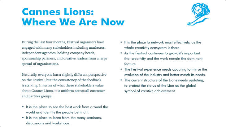 Cannes Lions Overhaul: What went wrong?