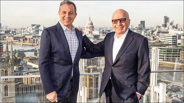 Disney to acquire most of Rupert Murdoch's Fox for $52.4 billion