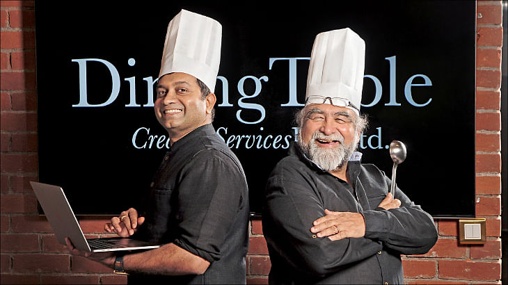 Sajan Raj Kurup and Prahlad Kakkar launch Dining Table