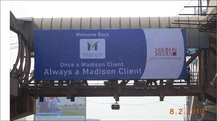 Madison wins Marico; shows off with billboards in Mumbai