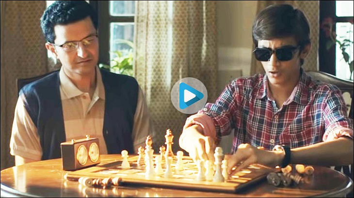 This ad is based on the story of a visually-impaired chess champion
