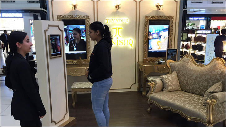 Tanishq leverages augmented reality at airport kiosks