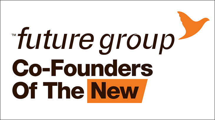 Future Group flaunts new logo in its recent print ad...