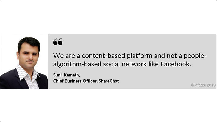 South India has been a special market because adoption and engagement rates are higher: Sunil Kamath, ShareChat