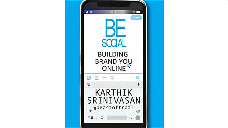 Karthik Srinivasan's new book focuses on personal brand building...