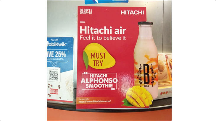 Why is Hitachi trying to sell mango smoothies?