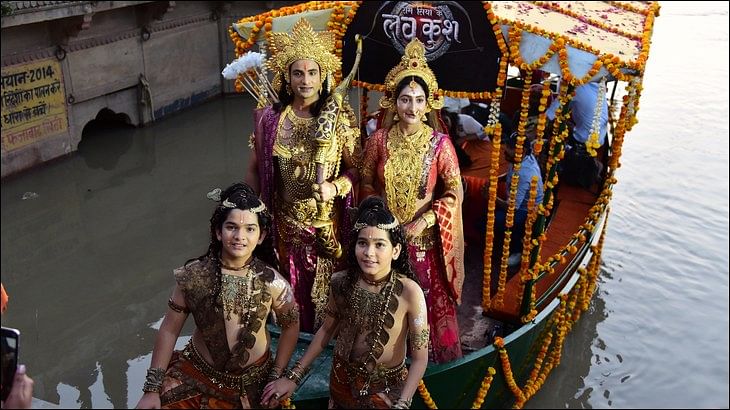 COLORS narrates the epic Ramayana through the voice of Luv Kush