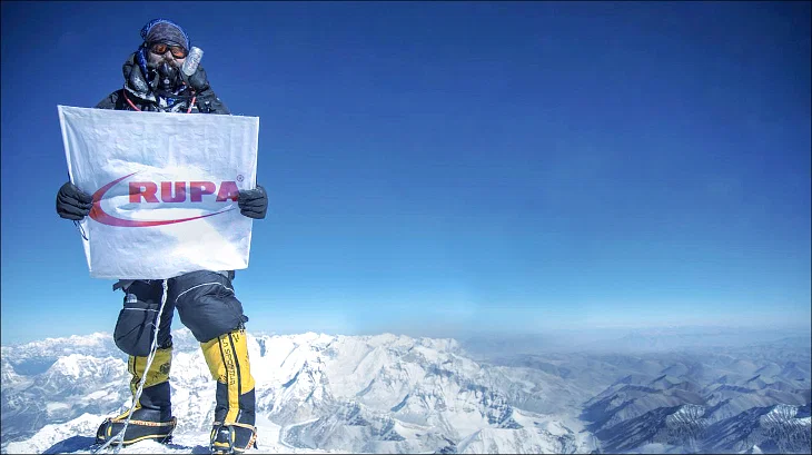 Rupa Innerwear scales the Mt. Everest