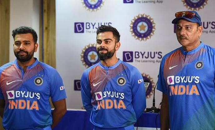 Byju's on hot sale indian cricket team