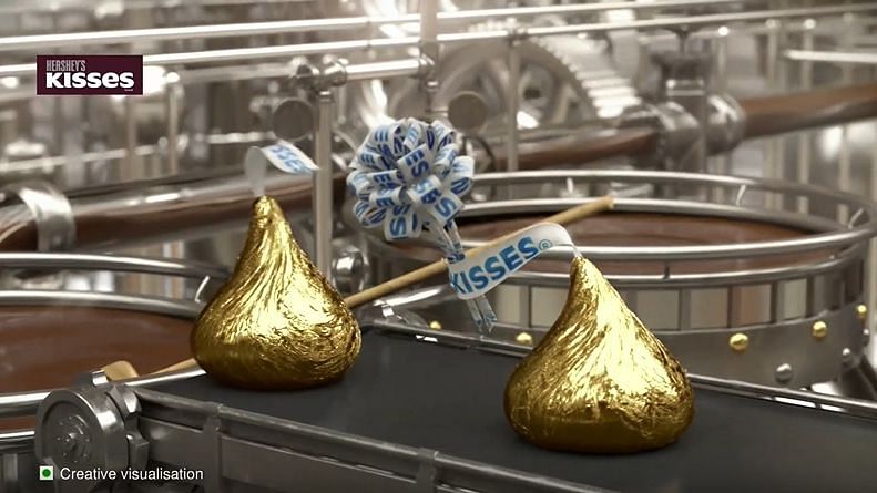 Hershey deals kiss commercial