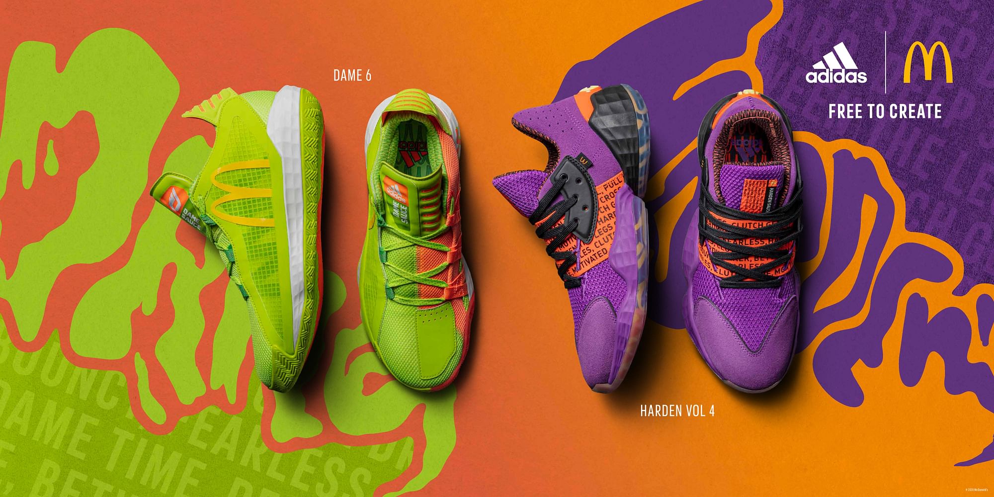 Adidas and McDonald s come together to launch a saucy sneaker line