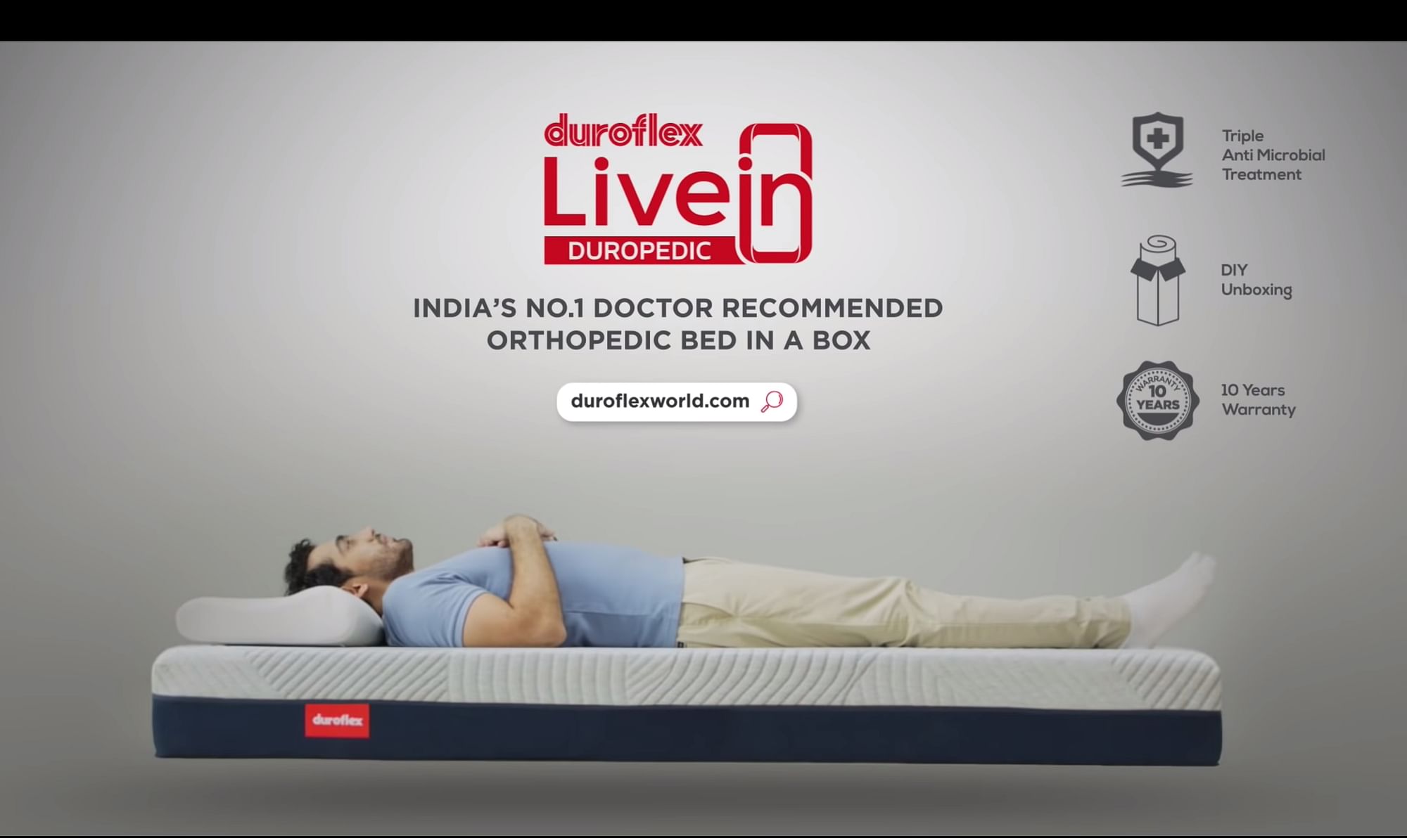 Duroflex launches LiveIn Duropedic India s only doctor