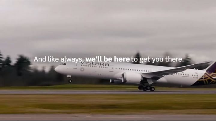 Vistara takes the glass-half-full approach in a new spot